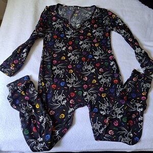 Halloween sleepwear fleece onesie women xl
